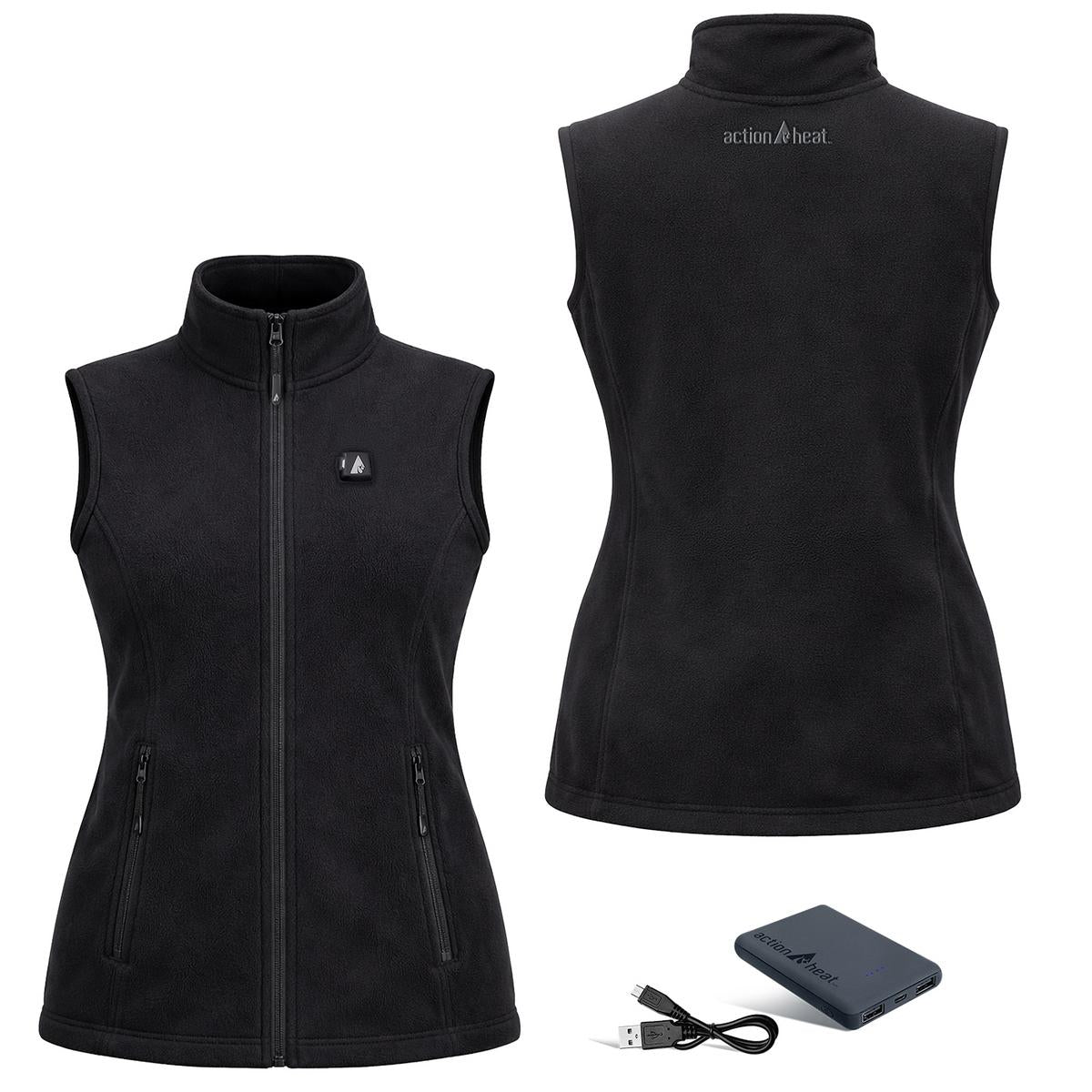 ActionHeat 5V Women's Classic Heated Fleece Vest