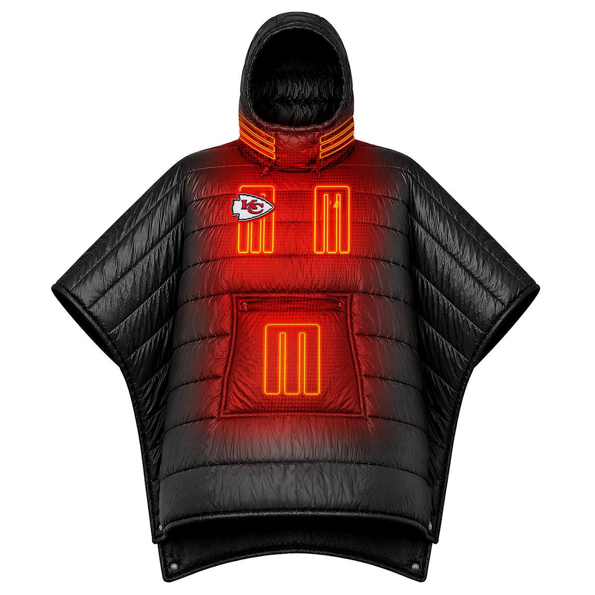 ActionHeat Kansas City Chiefs Battery Heated Poncho