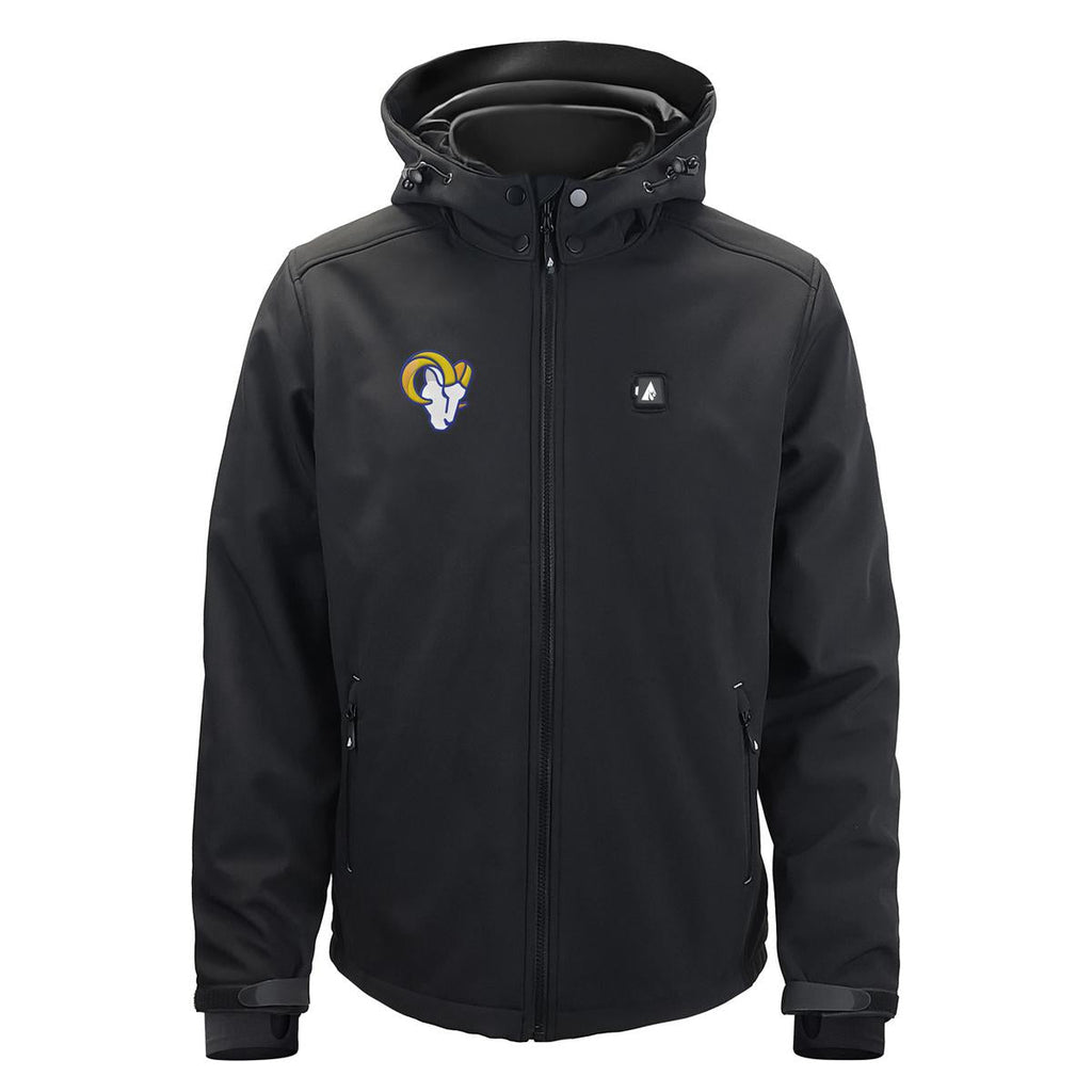 ActionHeat Los Angeles Rams 5V Men's Softshell Battery Heated Jacket