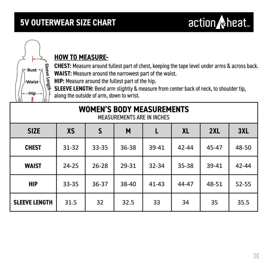 Open Box ActionHeat 5V Women's Classic Heated Fleece Vest