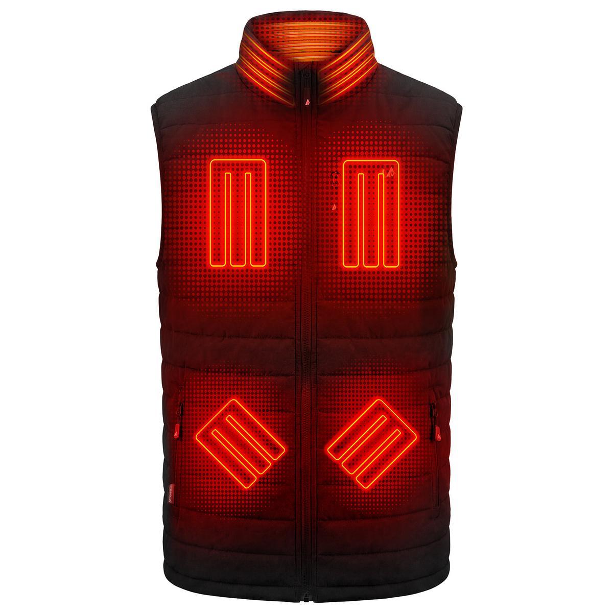 Open Box ActionHeat Pro Series+ Bluetooth Men's Puffer Heated Vest