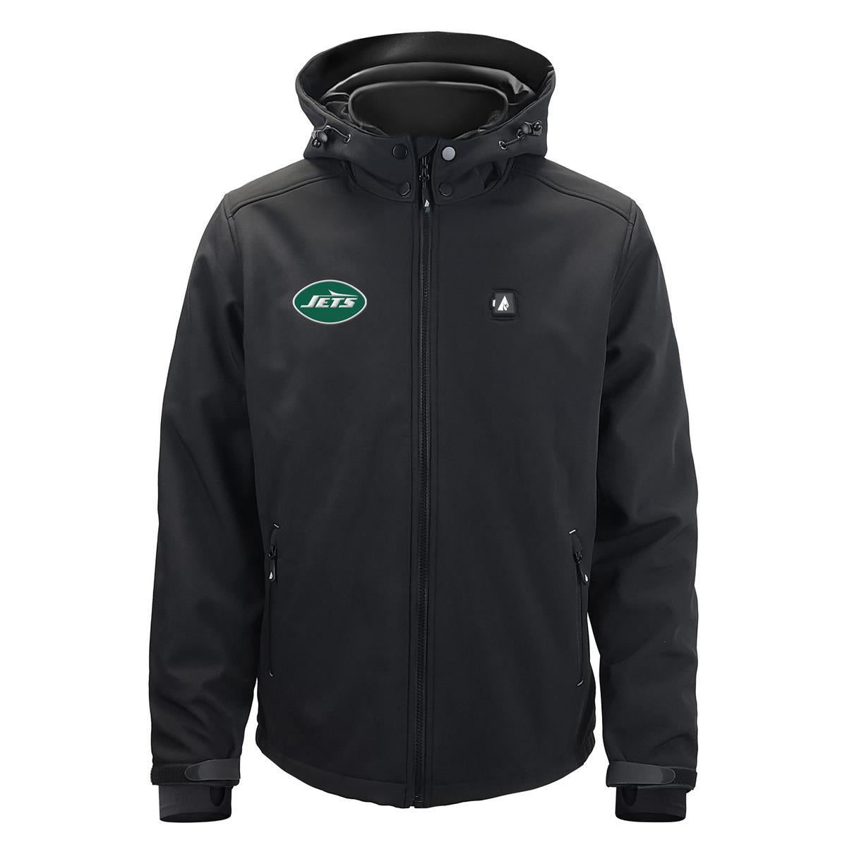 ActionHeat New York Jets 5V Men's Softshell Battery Heated Jacket