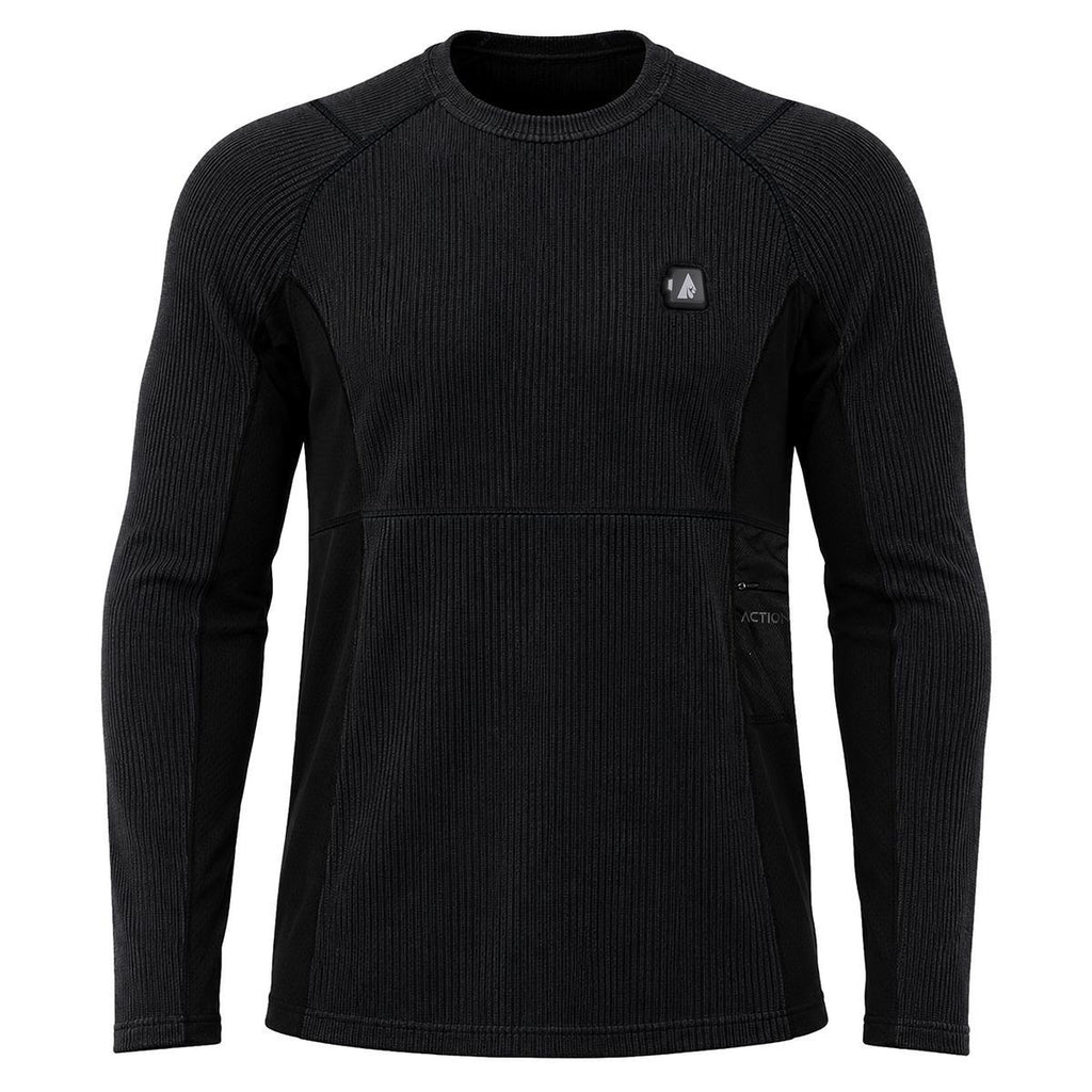 Open Box ActionHeat Pro Series+ Bluetooth Men's Heated Base Layer Shirt
