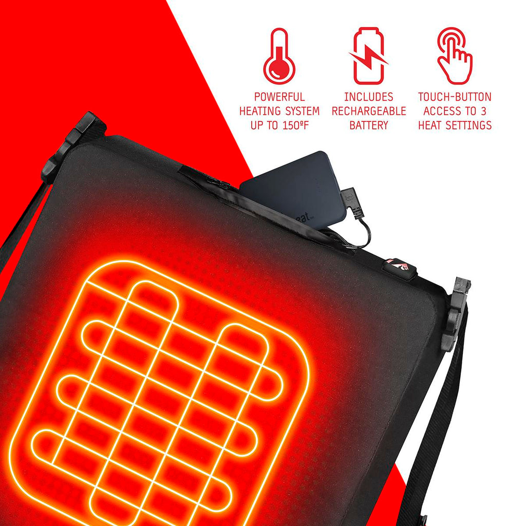 ActionHeat Cincinnati Bengals 5V Battery Heated Seat Cushion