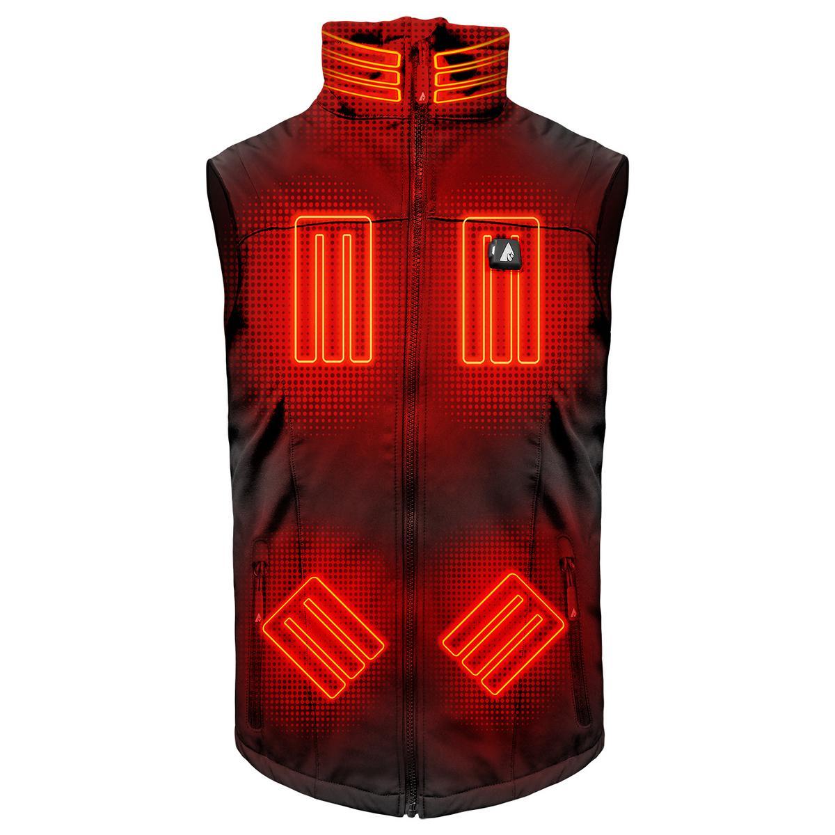 Open Box ActionHeat Pro Series+ Bluetooth Men's Softshell Heated Vest
