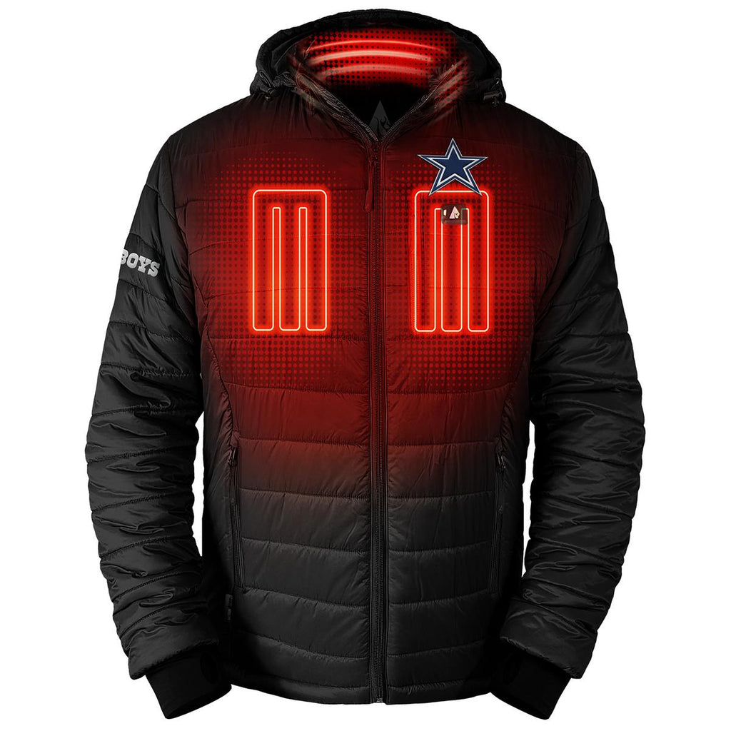 ActionHeat Dallas Cowboys 5V Men's Puffer Battery Heated Jacket
