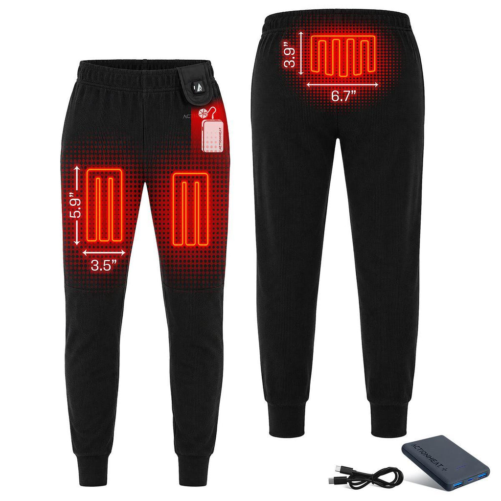 Open Box ActionHeat Pro Series+ Bluetooth Unisex Heated Base Layer Pants