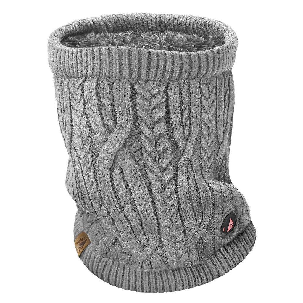 ActionHeat 5V Battery Cable Knit Heated Neck Gaiter