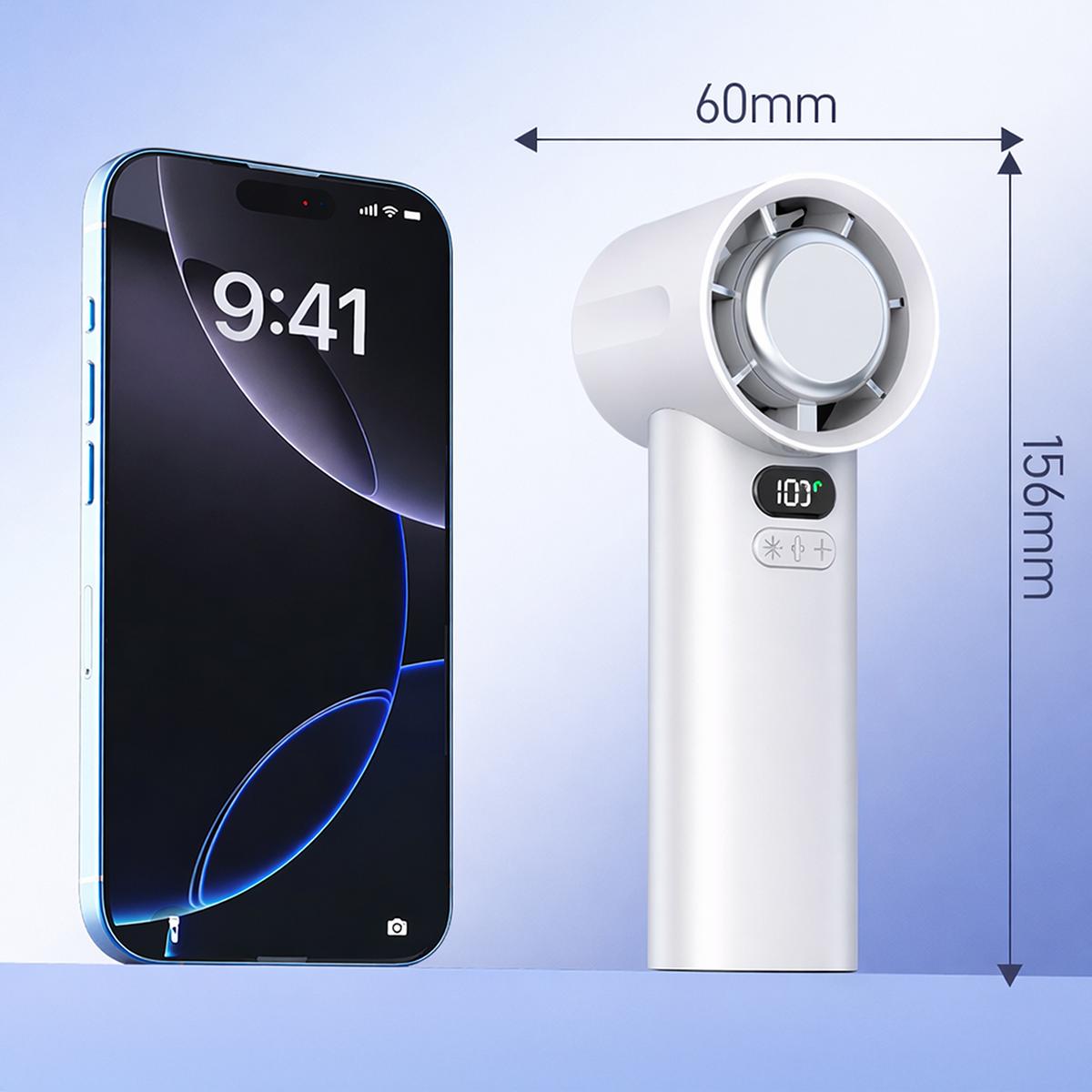 AlphaCool Handheld Fan with Cooling Plate