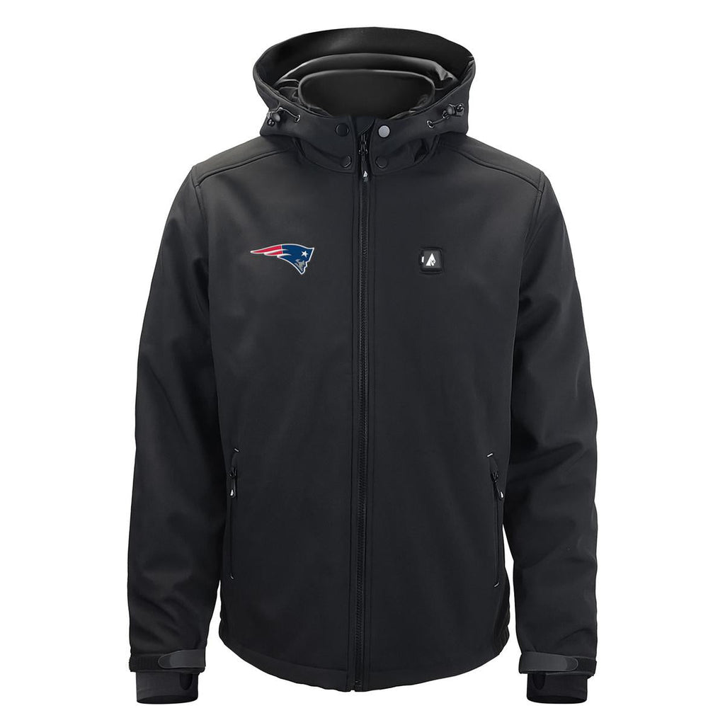 ActionHeat New England Patriots 5V Men's Softshell Battery Heated Jacket