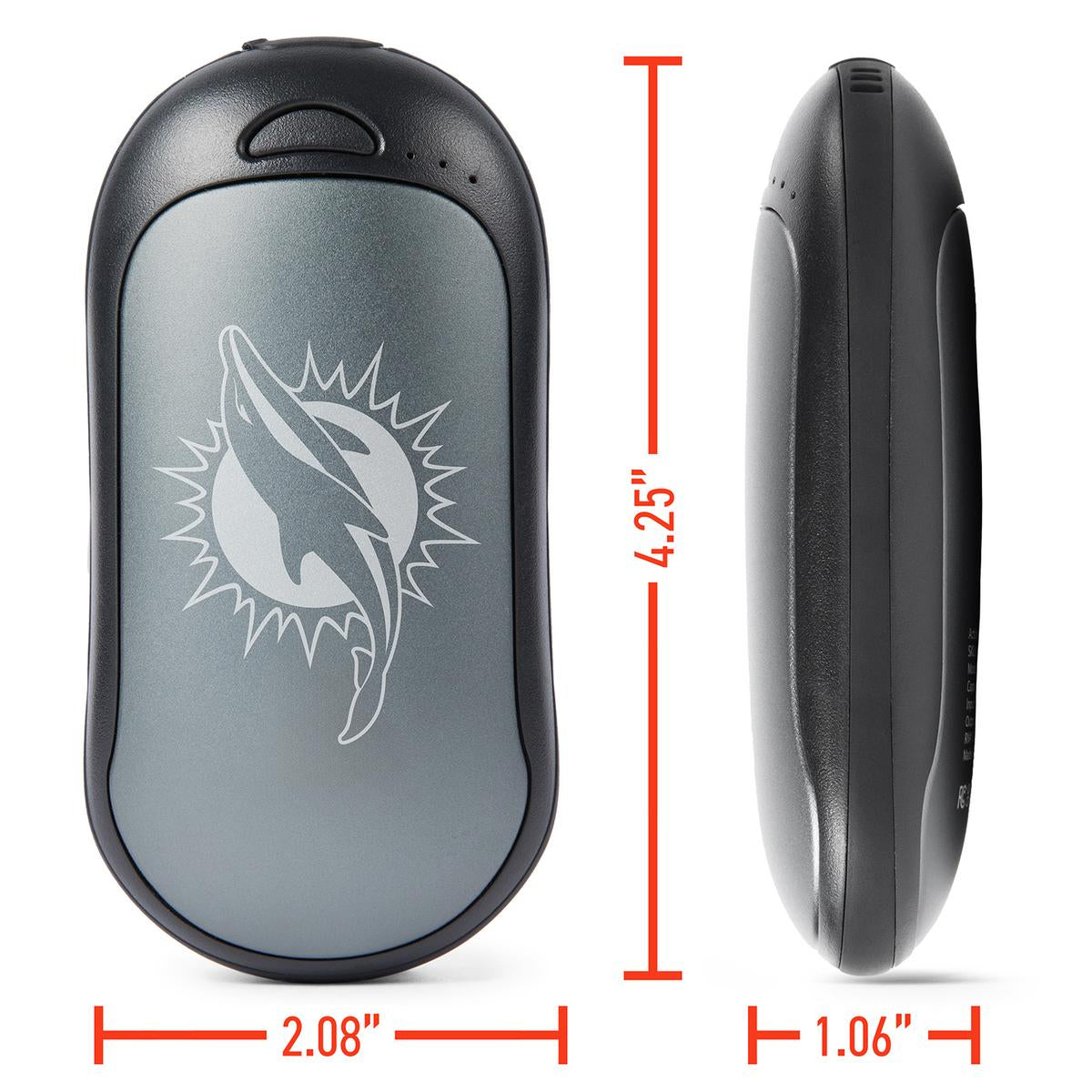 ActionHeat Miami Dolphins Rechargeable Hand Warmer