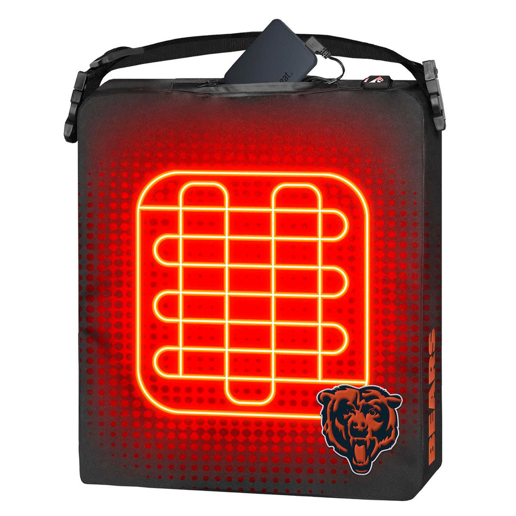 ActionHeat Chicago Bears 5V Battery Heated Seat Cushion