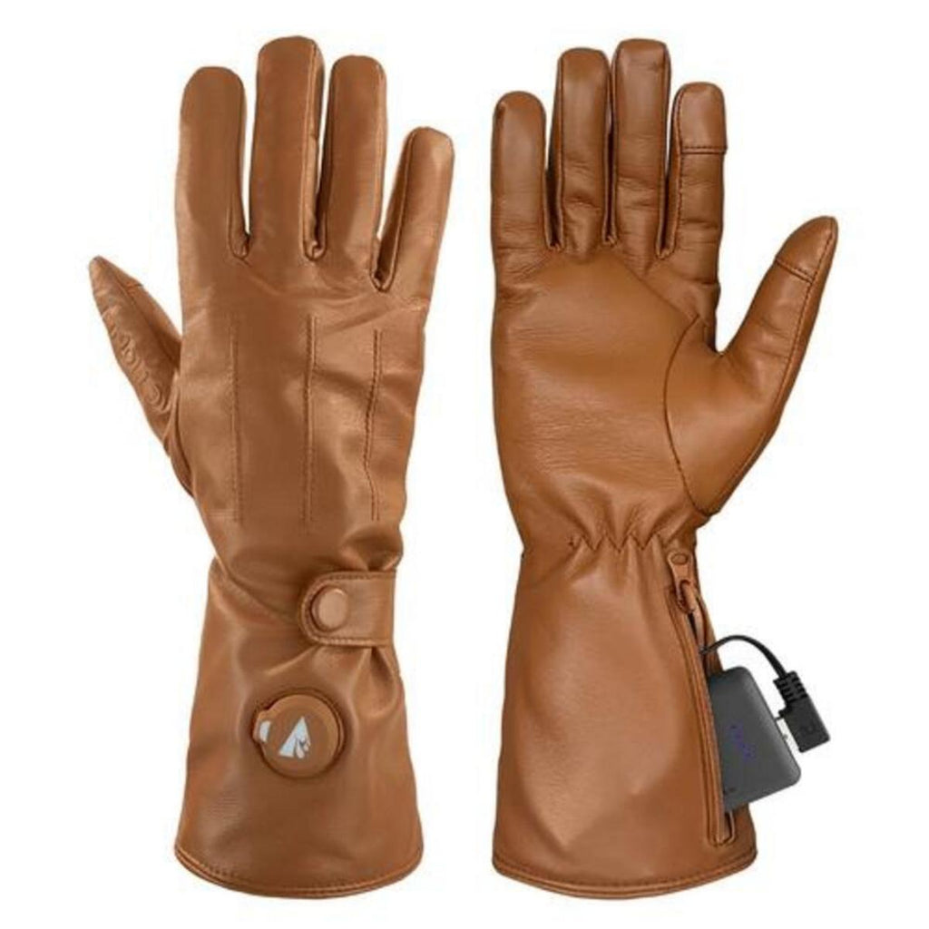 Open Box ActionHeat 5V Men's Battery Heated Leather Dress Glove
