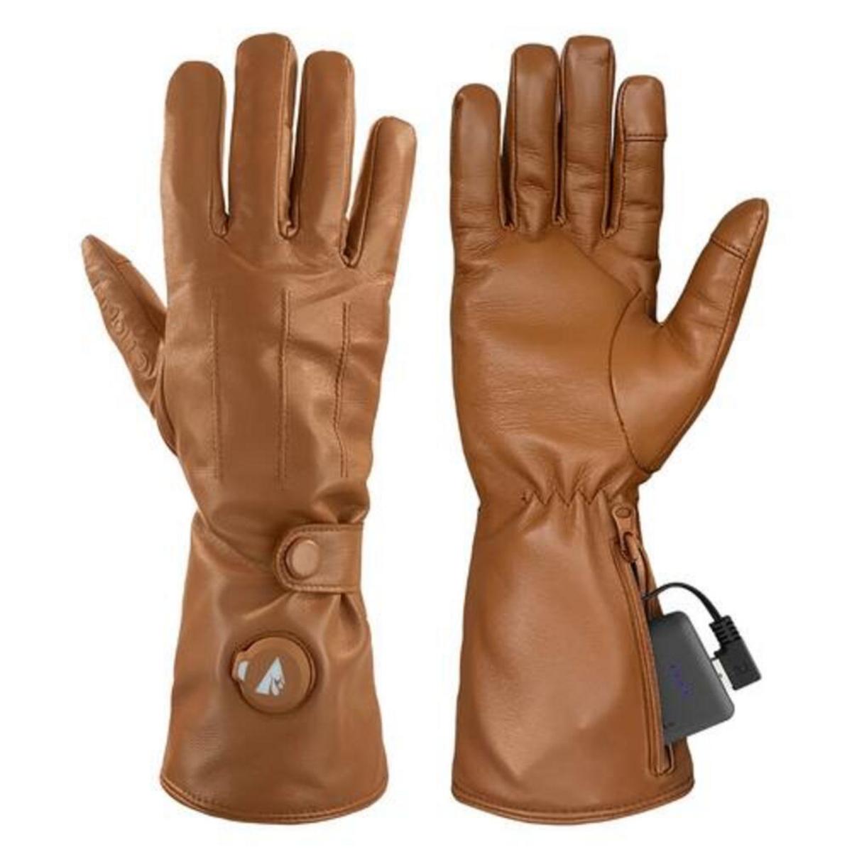 Open Box ActionHeat 5V Women's Battery Heated Leather Dress Glove