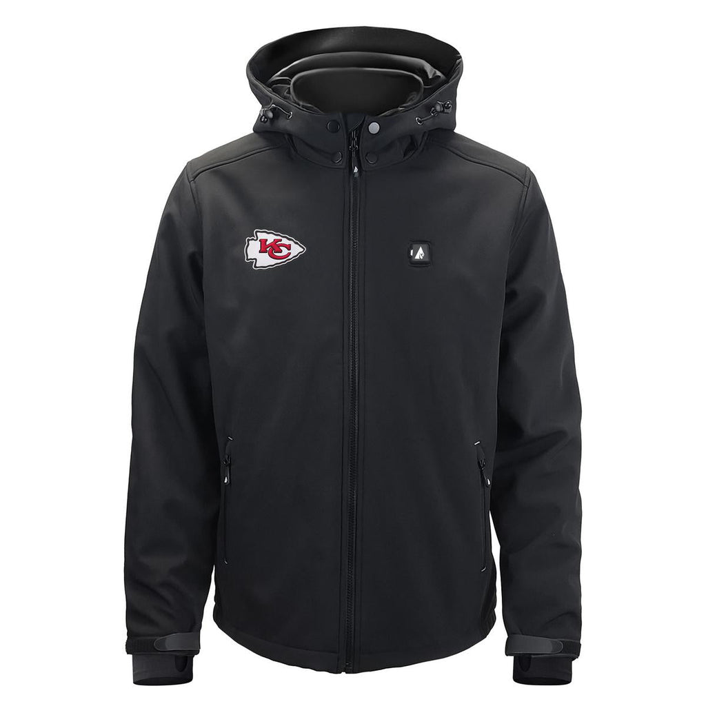 ActionHeat Kansas City Chiefs 5V Men's Softshell Battery Heated Jacket