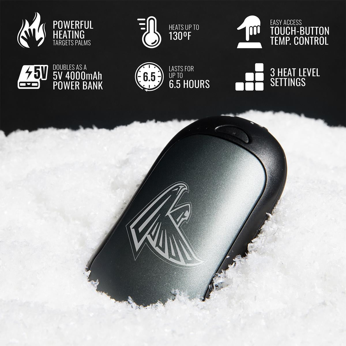 ActionHeat Atlanta Falcons Rechargeable Hand Warmer