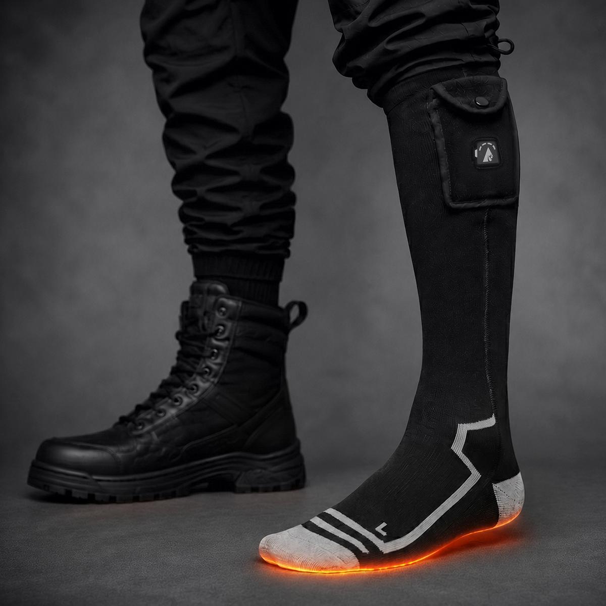 Open Box ActionHeat Pro Series+ Bluetooth Wool Heated Socks