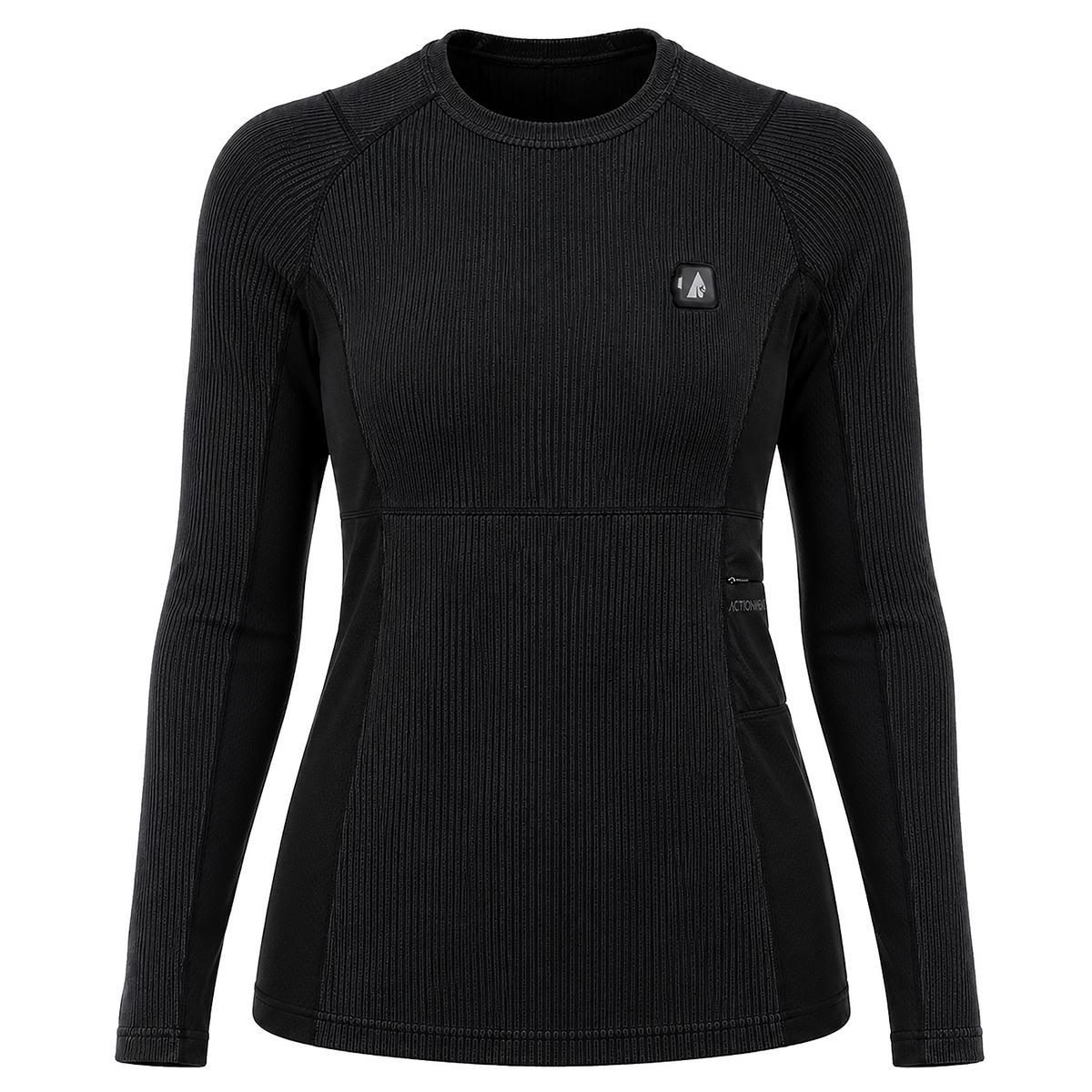 Open Box ActionHeat Pro Series+ Bluetooth Women's Heated Base Layer Shirt