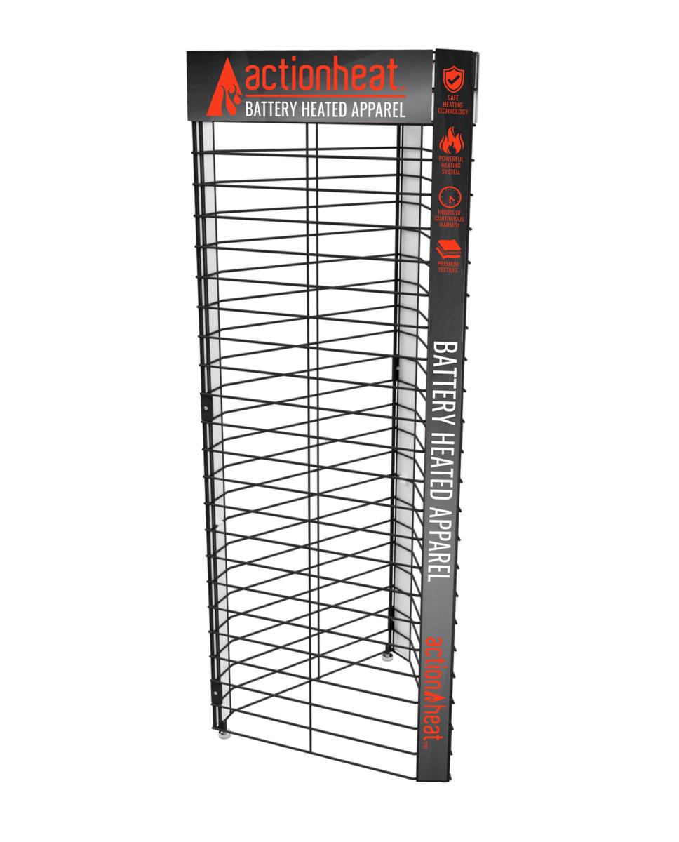 ActionHeat 3-Way Metal Grid Display