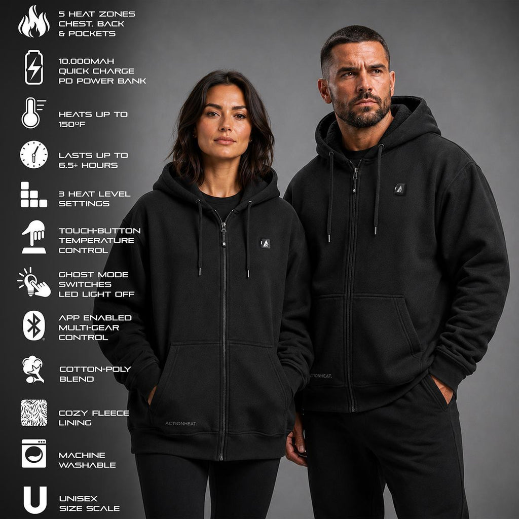Open Box ActionHeat Pro Series+ Bluetooth Heated Hoodie