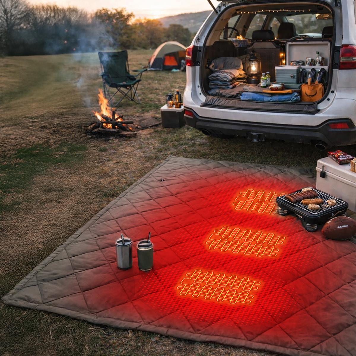 ActionHeat Indoor/Outdoor Battery Heated Blanket