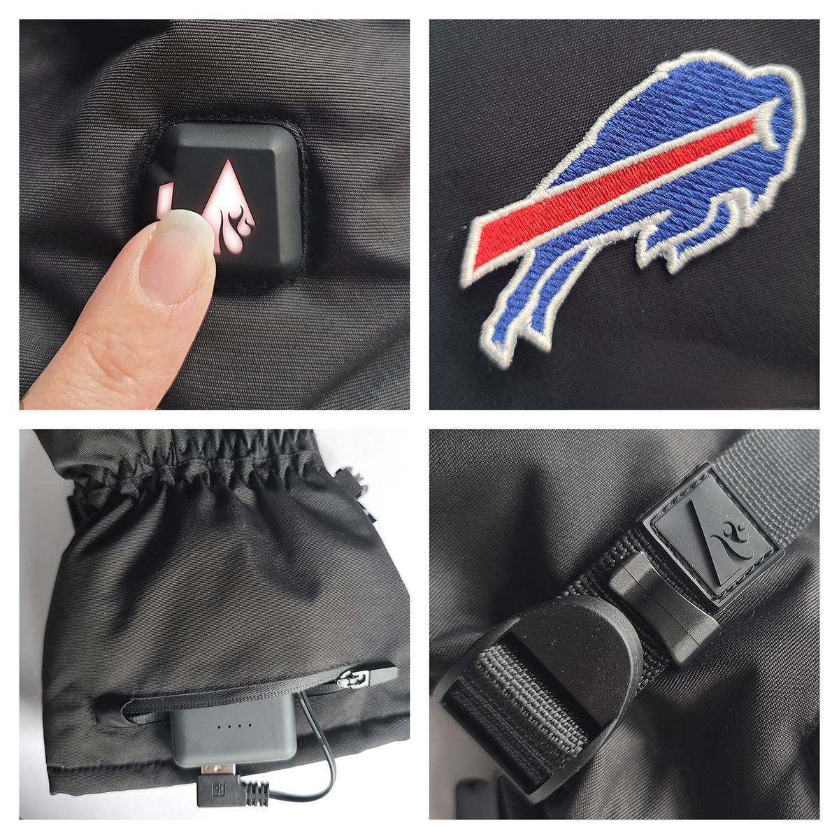 ActionHeat Buffalo Bills 5V Battery Heated Gloves